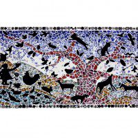 In the Wild Wood, Mosaic Mural, 2006
