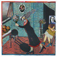 J Offering II Reduction woodcut