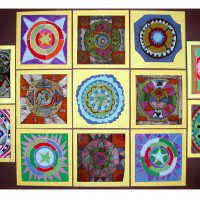Peace Mandalas, Wildwood Elementary School, Amherst, MA