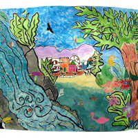 Wildwood School Mural, 2002