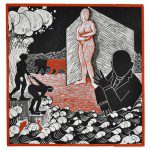 P. Flood-Woodcut